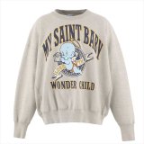©SAINT MxxxxxxよりCRW NECK SWT BABY MICAHEL Grayが入荷しました。
