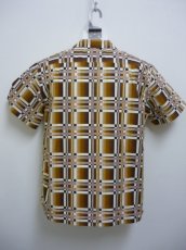 画像5: CALEE S/S NATIVE PATTERN OPEN COLLAR SHIRT (5)