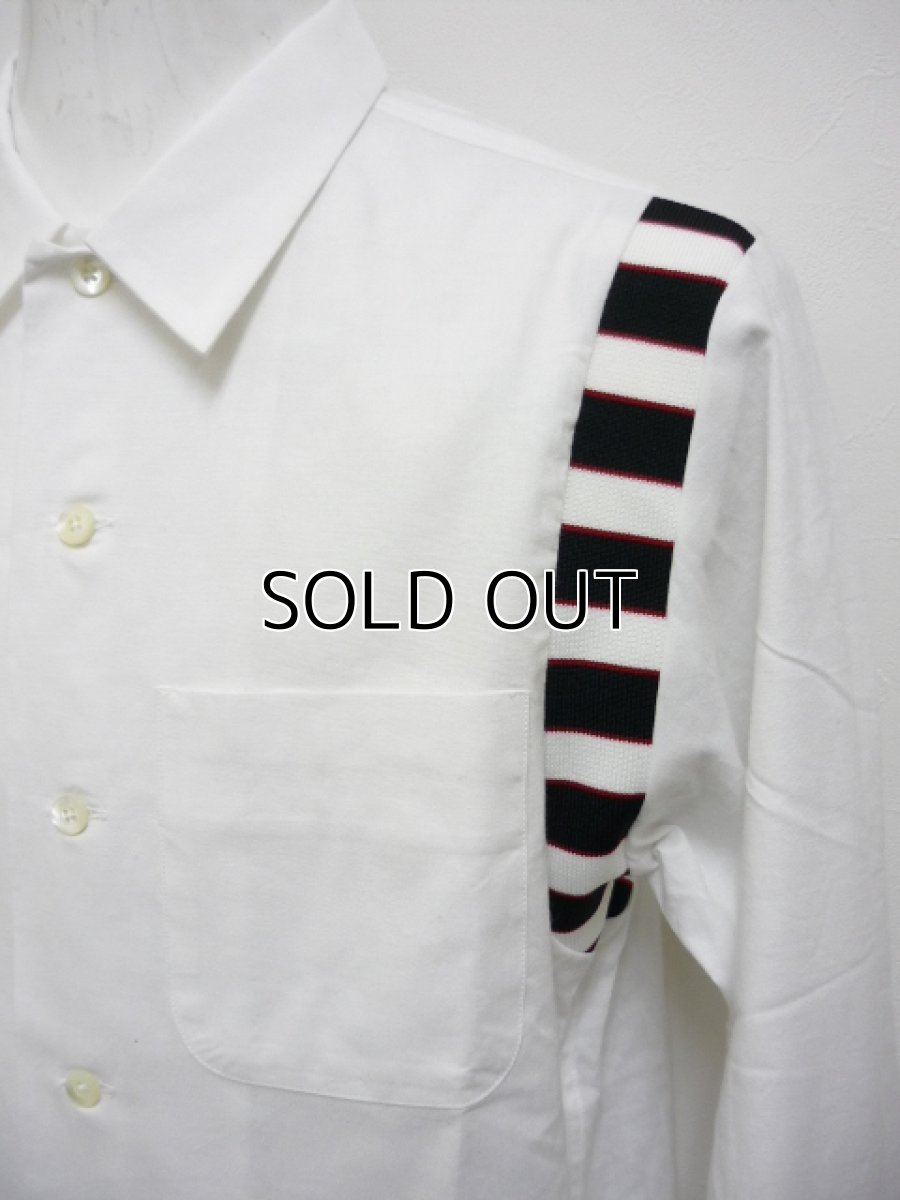 画像5: CALEE L/S SEETING BOWLING SHIRT (5)