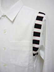 画像5: CALEE L/S SEETING BOWLING SHIRT (5)