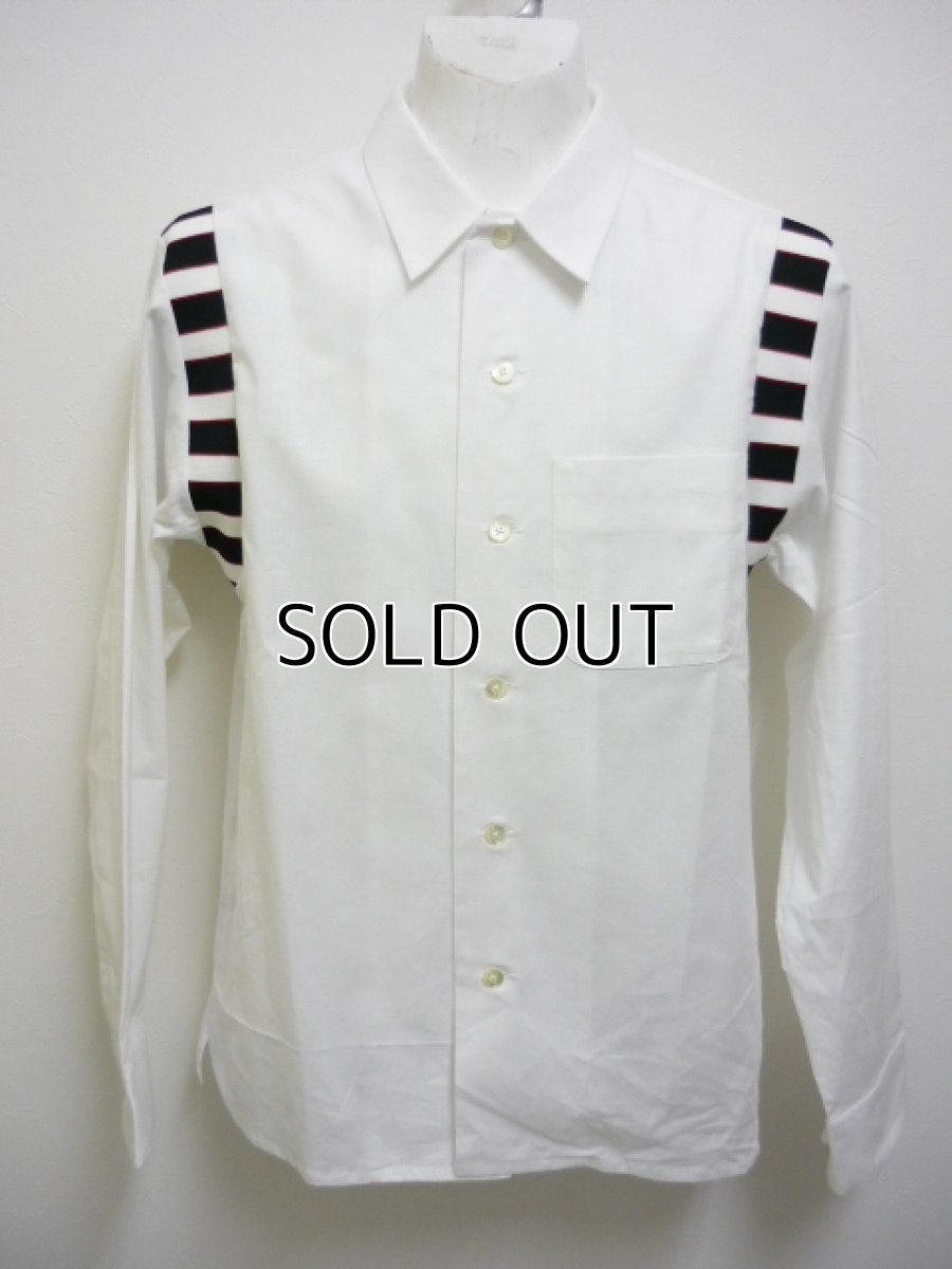 画像3: CALEE L/S SEETING BOWLING SHIRT (3)
