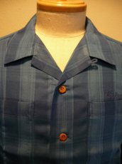 画像2: CALEE L/S RAYON CHECK SHIRT (2)