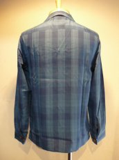 画像5: CALEE L/S RAYON CHECK SHIRT (5)