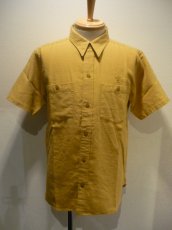 画像1: RADIALL "NAVY" NEP TWILL SHIRT (1)