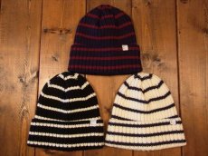 画像1: DELUXE "RANSKY BORDER" Knit Cap (1)