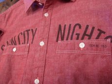 画像3: DELUXE "SUN CITY NIGHTS" Chambray Shirt (3)