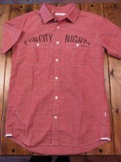 画像2: DELUXE "SUN CITY NIGHTS" Chambray Shirt (2)