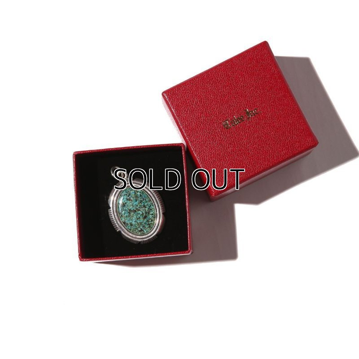 画像3: CALEE Turquoise Large Head Silver (3)