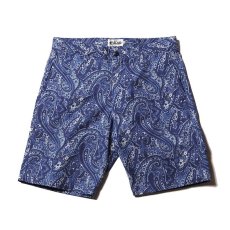 画像1: CALEE Allover Paisley Pattern Short Pants (1)