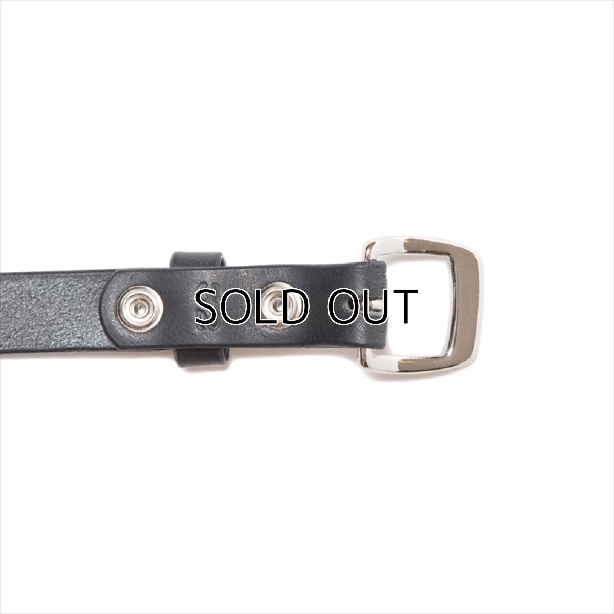 画像3: Antidote BUYERS CLUB Narrow Harness Leather Belt (3)