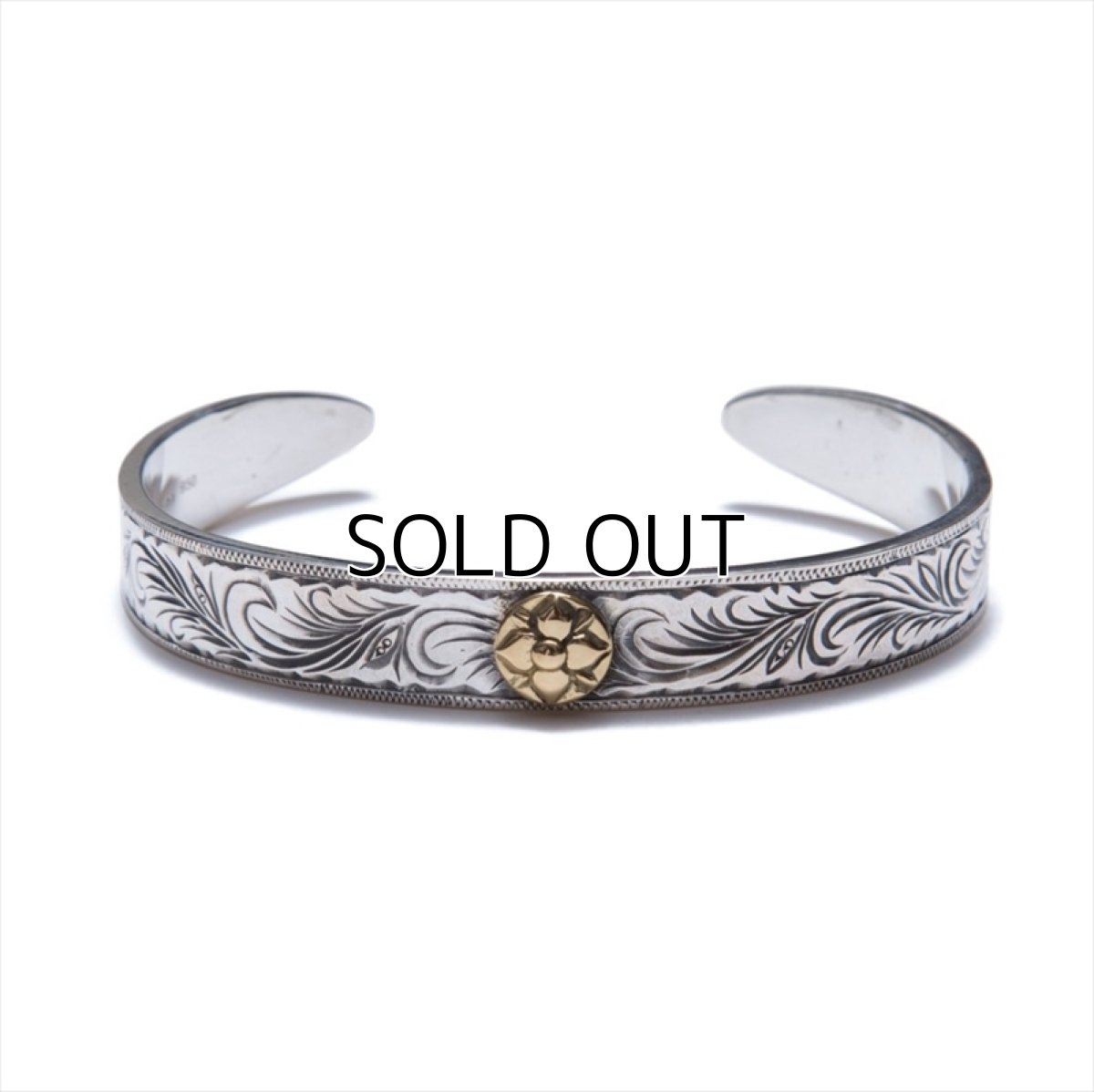 画像3: Antidote BUYERS CLUB Engraved Rose Bangle (3)