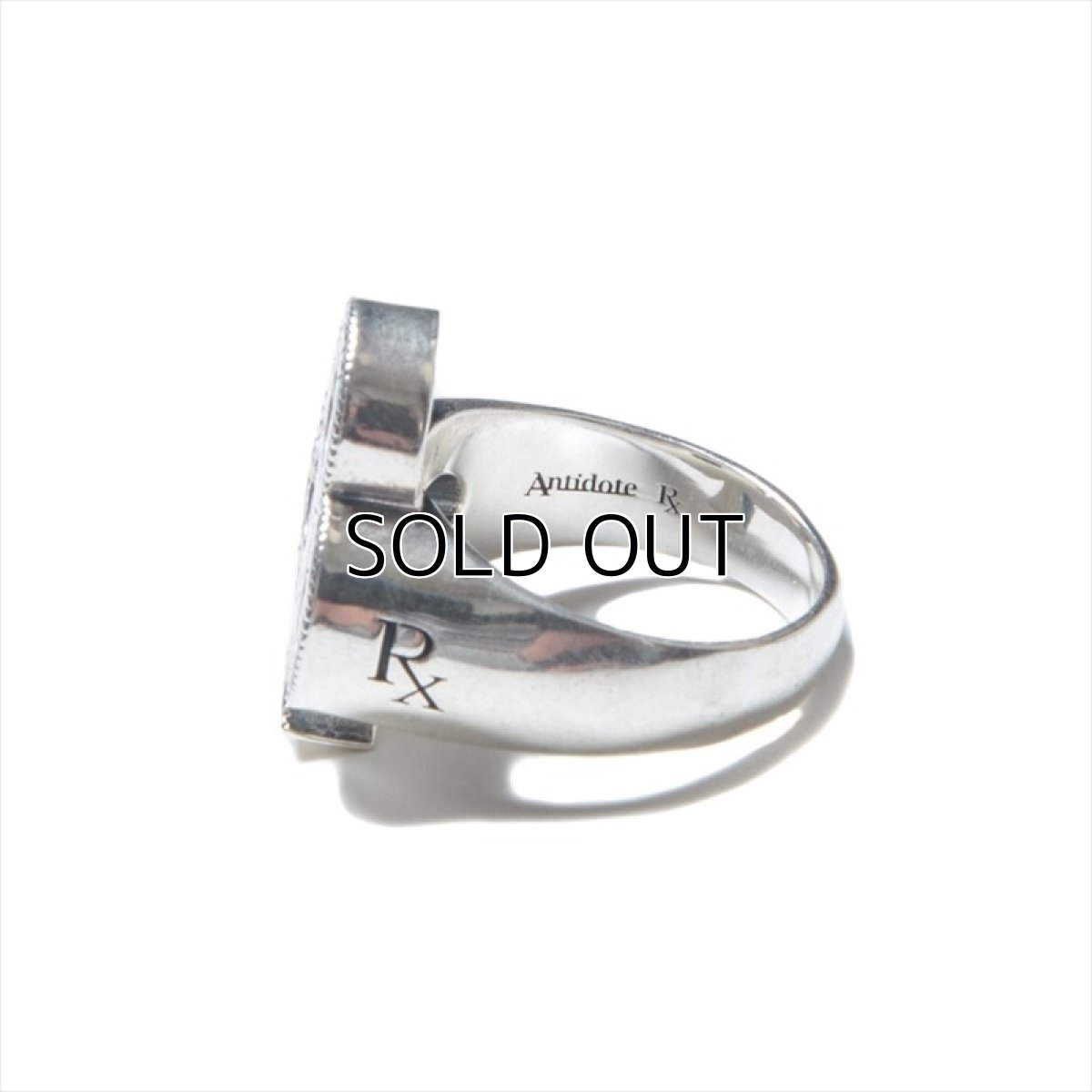 画像5: Antidote BUYERS CLUB Engraved Club Ring (With Stone) (5)