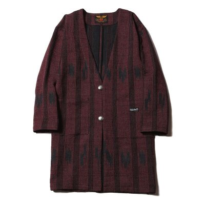 画像2: CALEE Native Jacquard Happi Coat