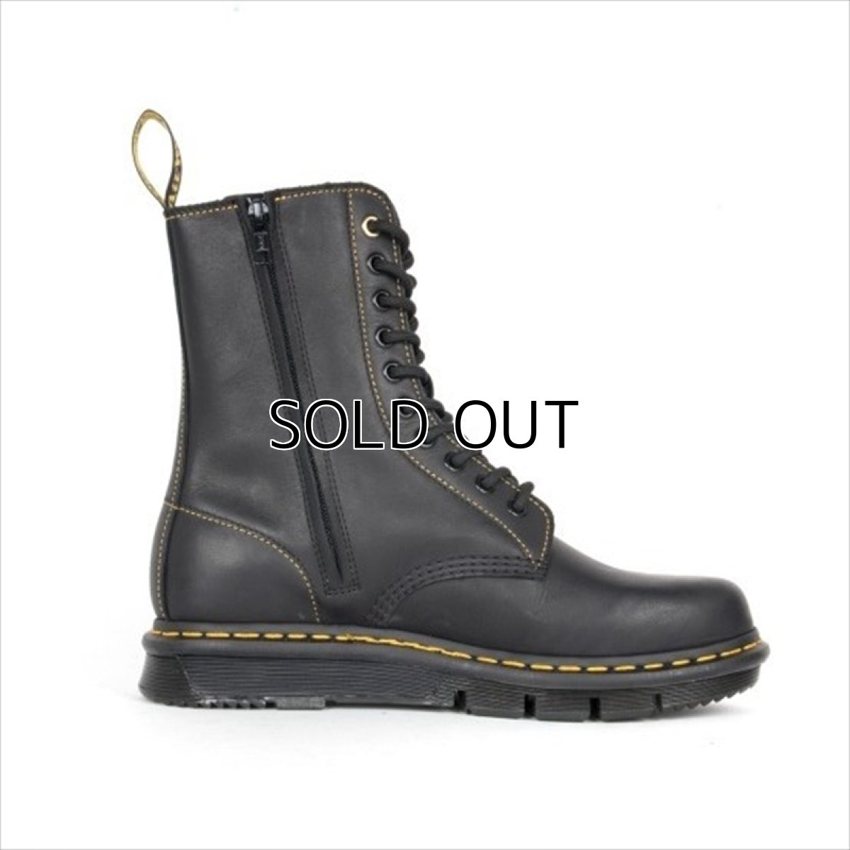 画像3: YOHJI YAMAMOTO x Dr.Martens 10 Eye Cube Frex (3)