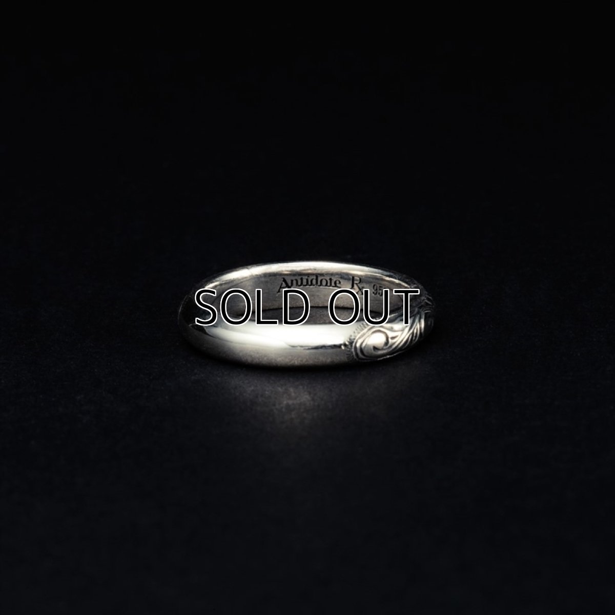 画像2: Antidote BUYERS CLUB Engraved Pinky Ring (2)
