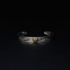 画像1: Antidote BUYERS CLUB Engraved Rose Bangle (1)