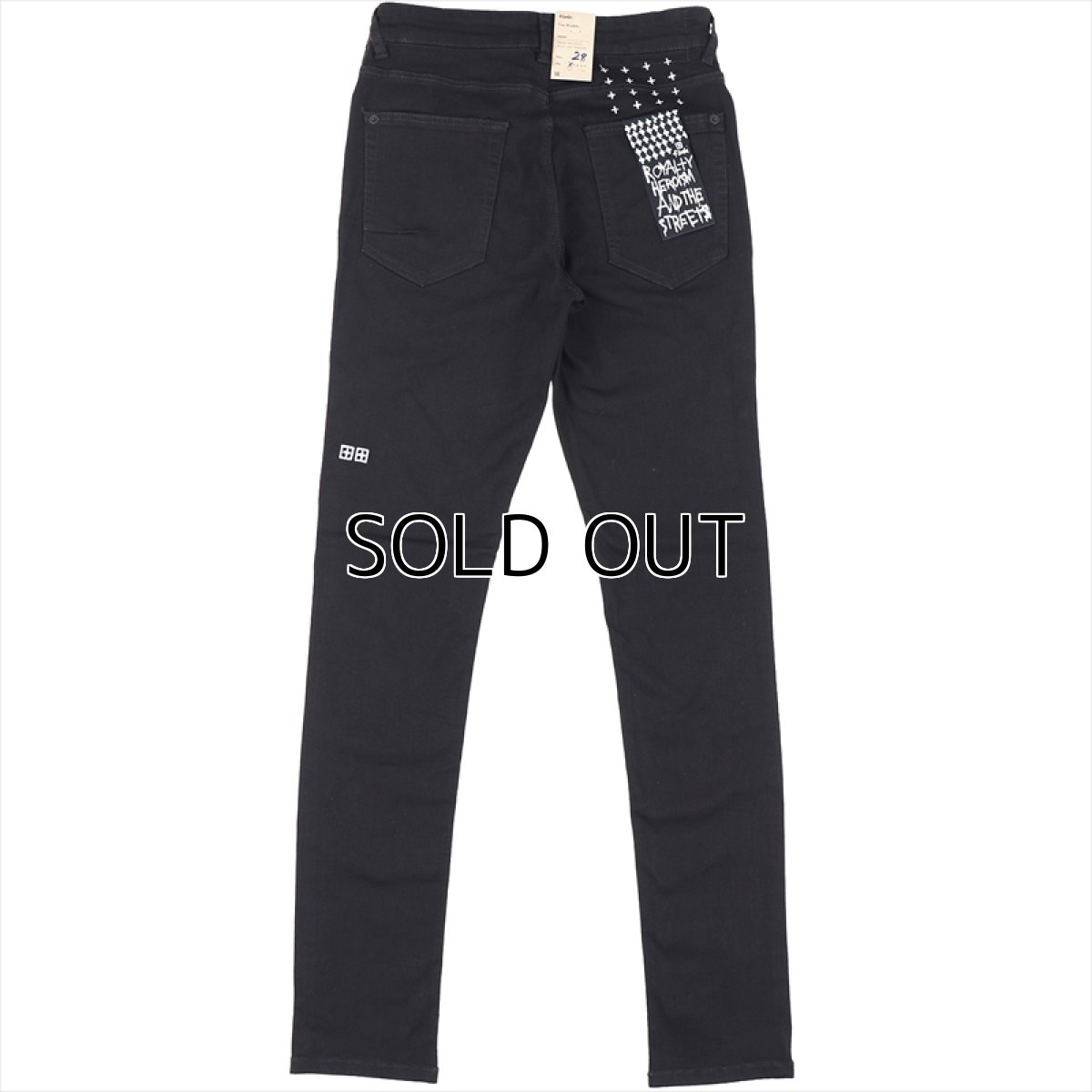 画像2: KSUBI Van Winkle Jean Rebel Black (スキニーデニム) (2)