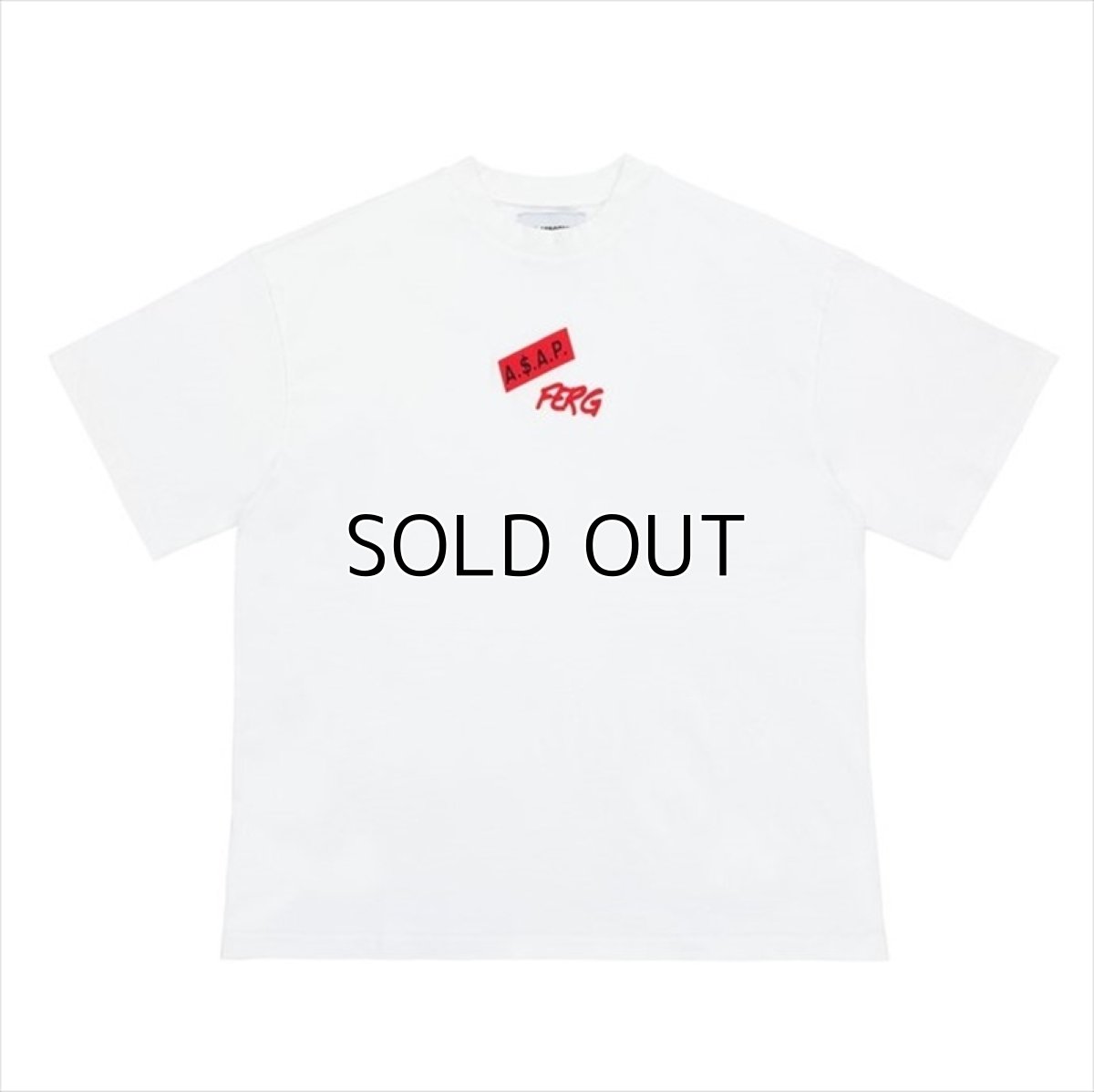 画像1: PLATFORMX A$AP FERG Asap Ferg Written Tee (Tシャツ) (1)