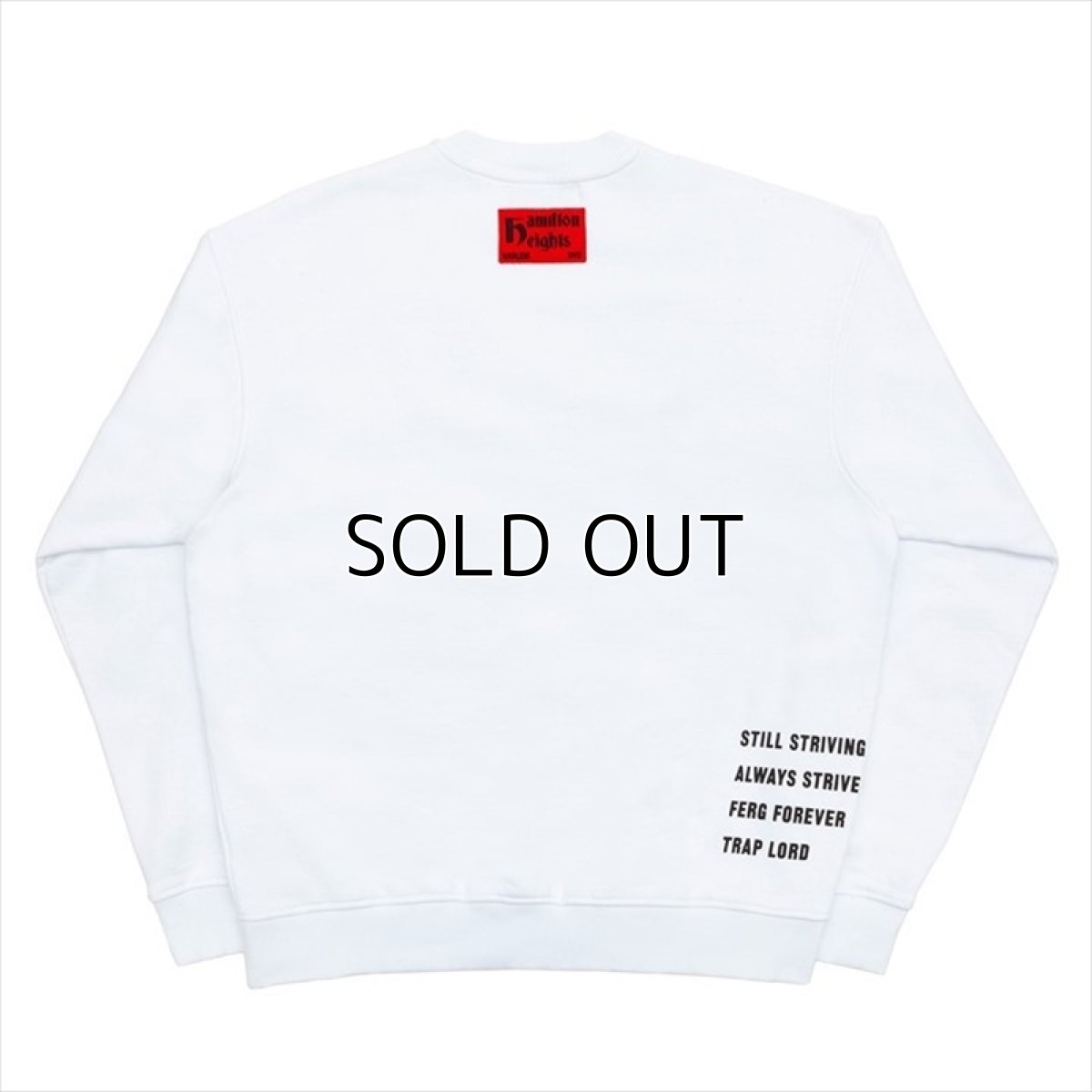 画像2: PLATFORMX A$AP FERG Hamilton Heights Crewneck Sweatshirt (スウェット) (2)