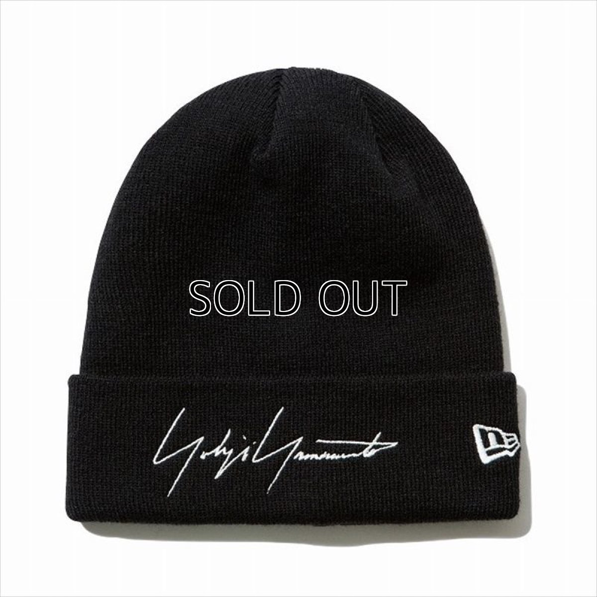 画像1: YOHJI YAMAMOTO x NEW ERA Basic Cuff Knit Cap FW19 (1)