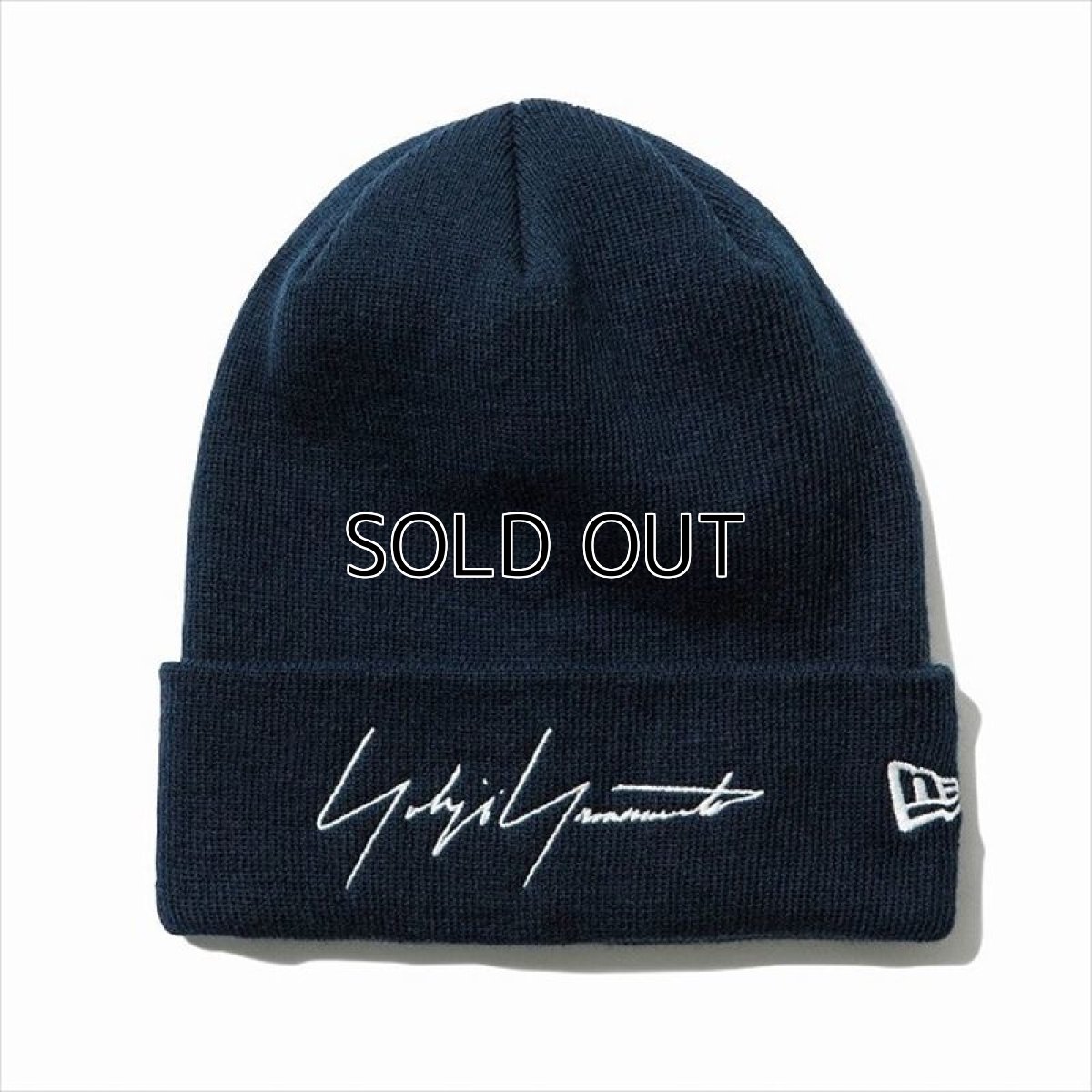 画像1: YOHJI YAMAMOTO x NEW ERA Basic Cuff Knit Cap FW19 (1)