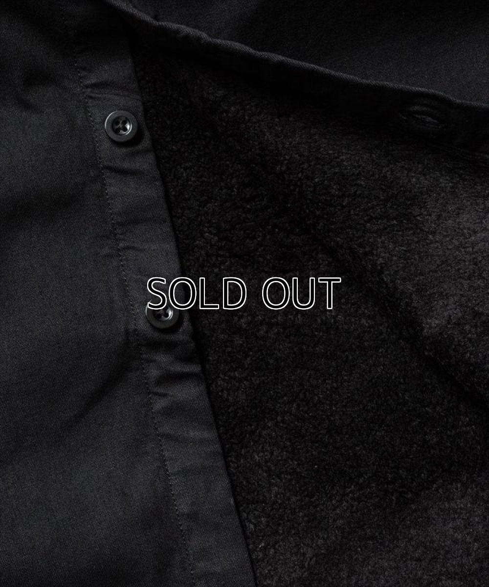 画像4: MINEDENIM Denim Boa Lining Over SH (デニムボアオーバーシャツ) (4)