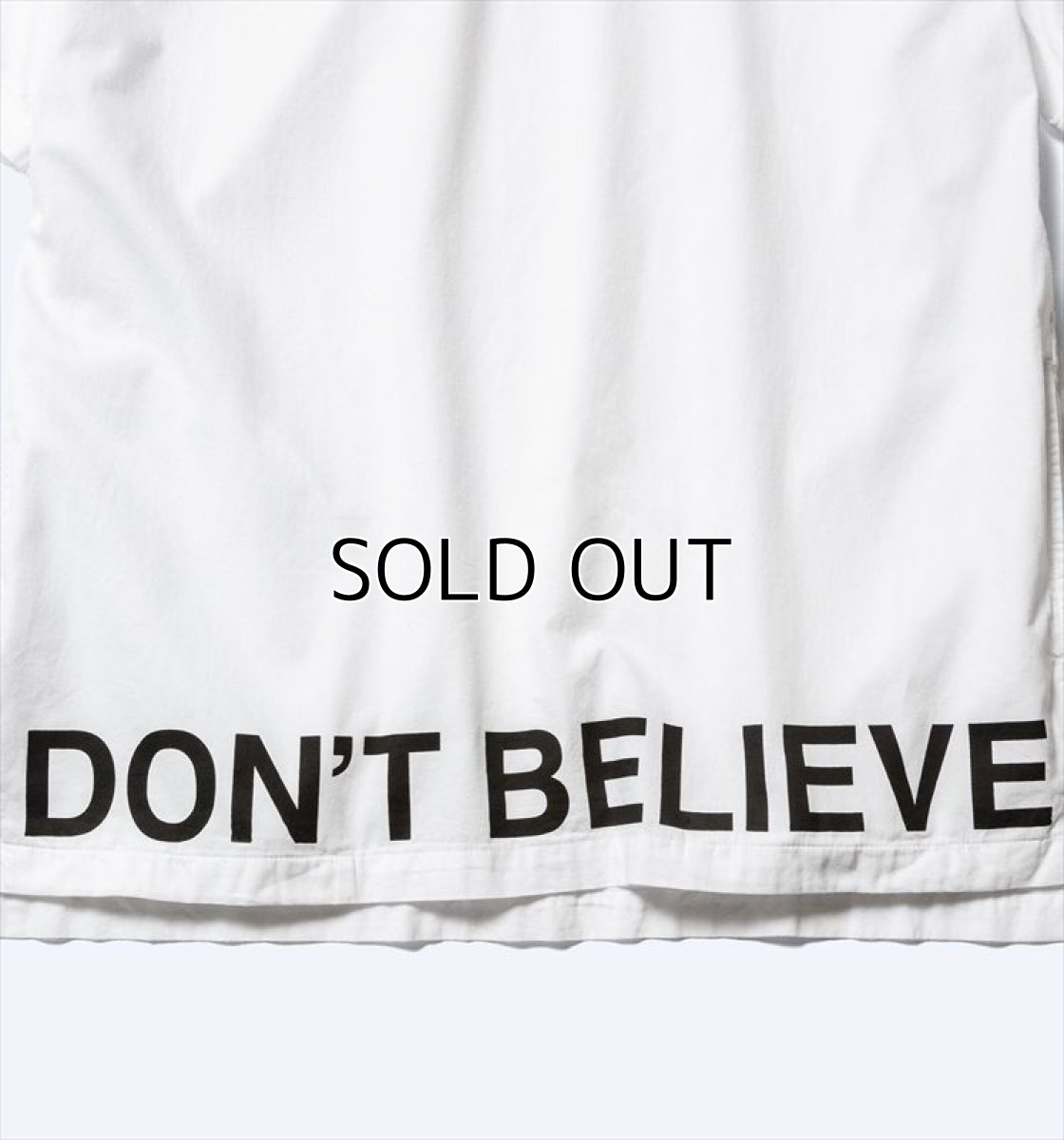 画像2: MINEDENIM Denim Hem Message Print T-SH (Tシャツ) (2)