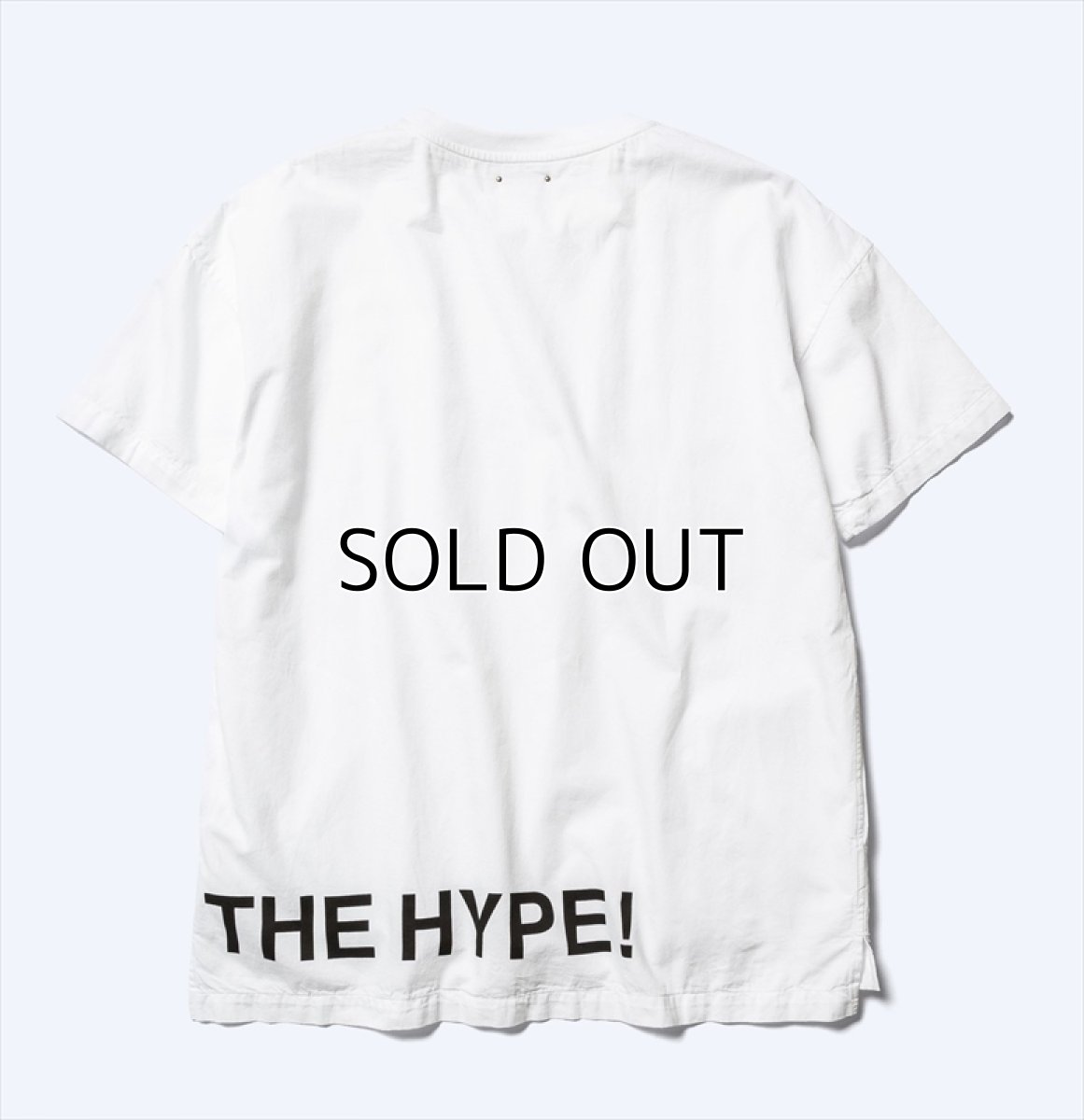 画像3: MINEDENIM Denim Hem Message Print T-SH (Tシャツ) (3)