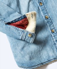 画像3: MINEDENIM Denim Boa Lining Over SH (デニムボアオーバーシャツ) (3)