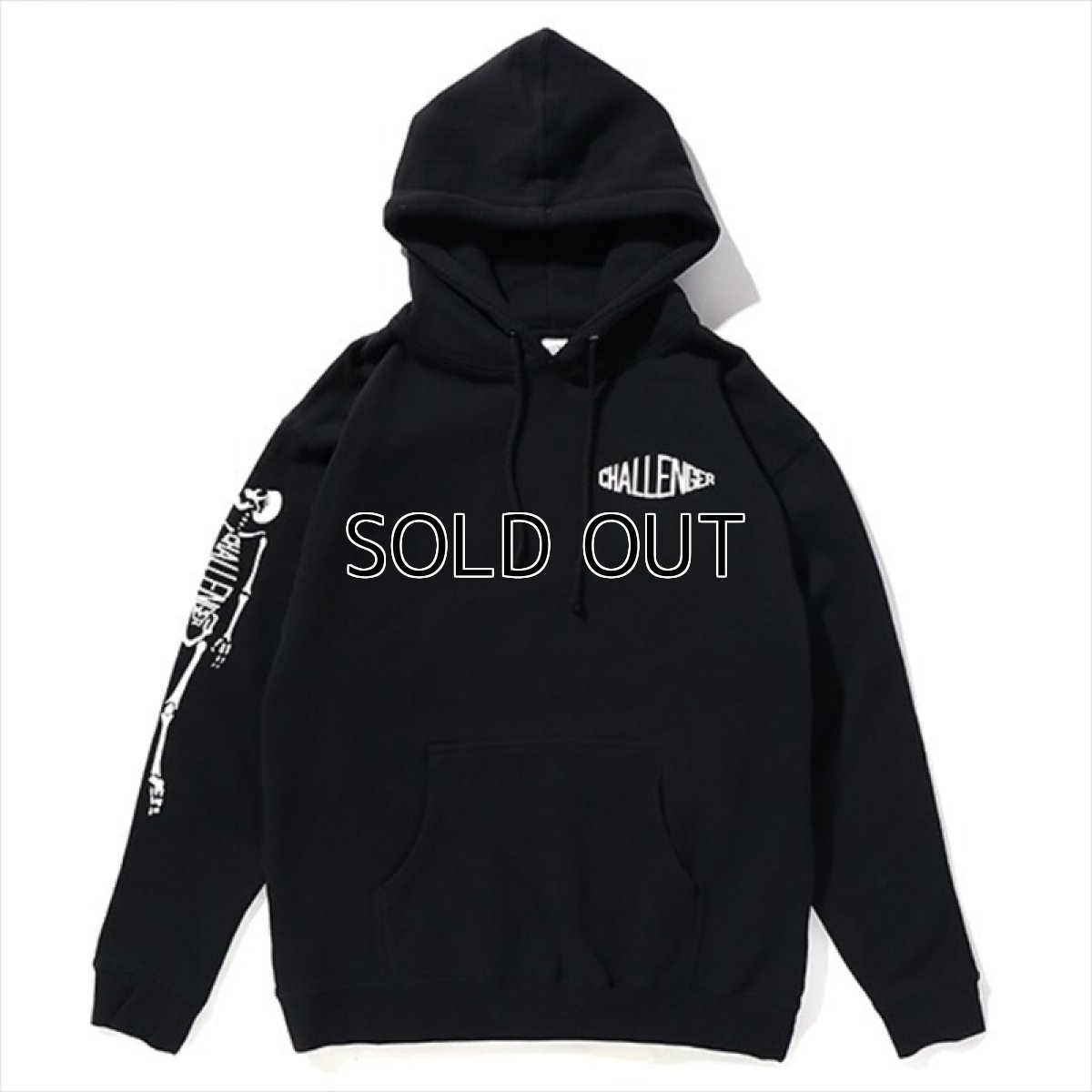 画像1: CHALLENGER 10th Skull Logo Hoodie (10周年記念パーカー) (1)