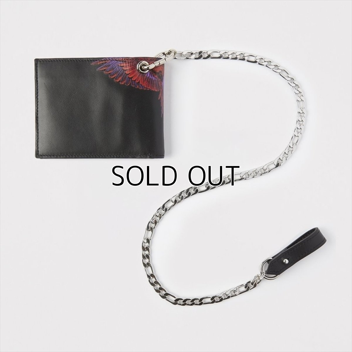 画像2: MARCELO BURLON Red Wings Chain Wallet (財布) (2)