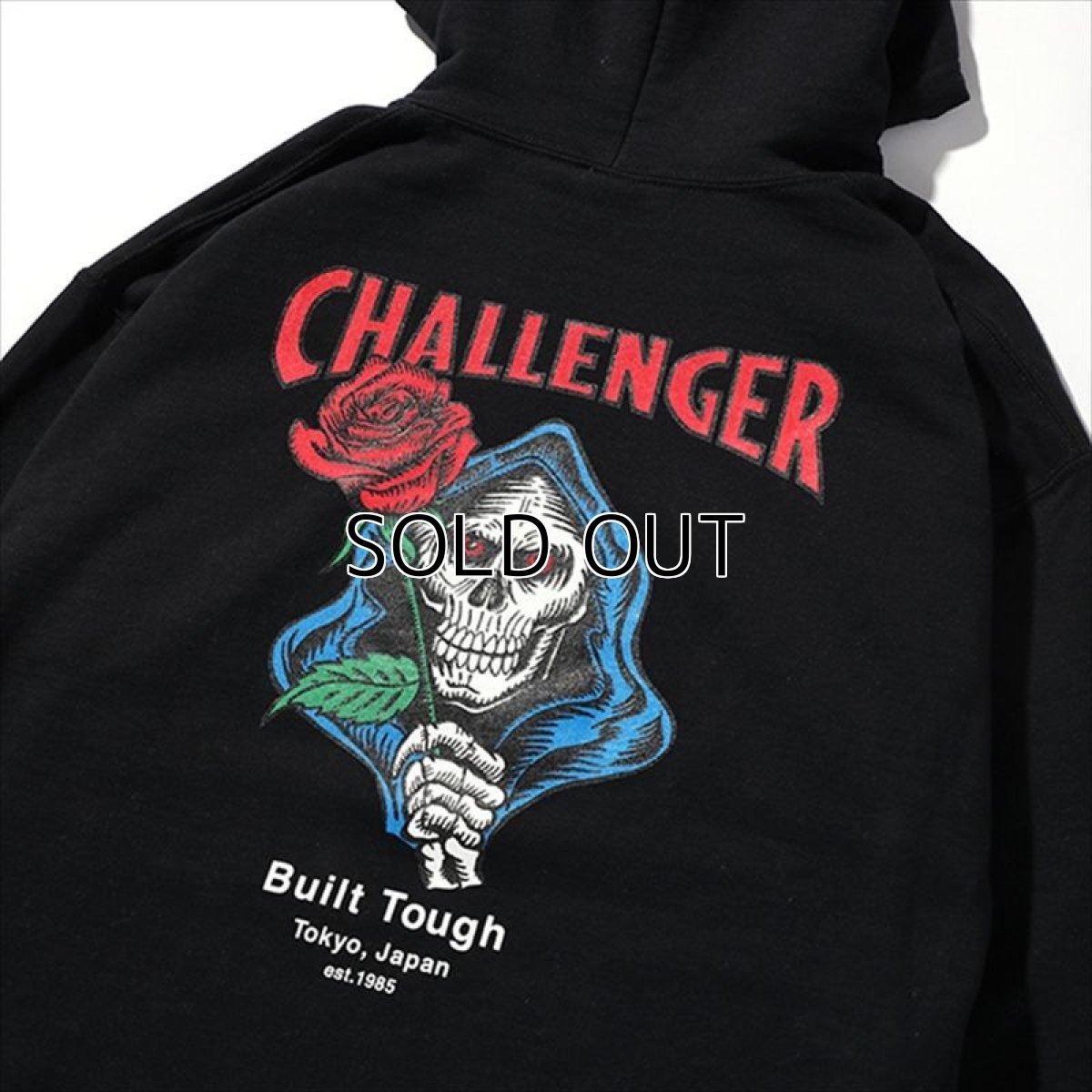 画像2: CHALLENGER Spade Skull Hoodie (パーカー) (2)