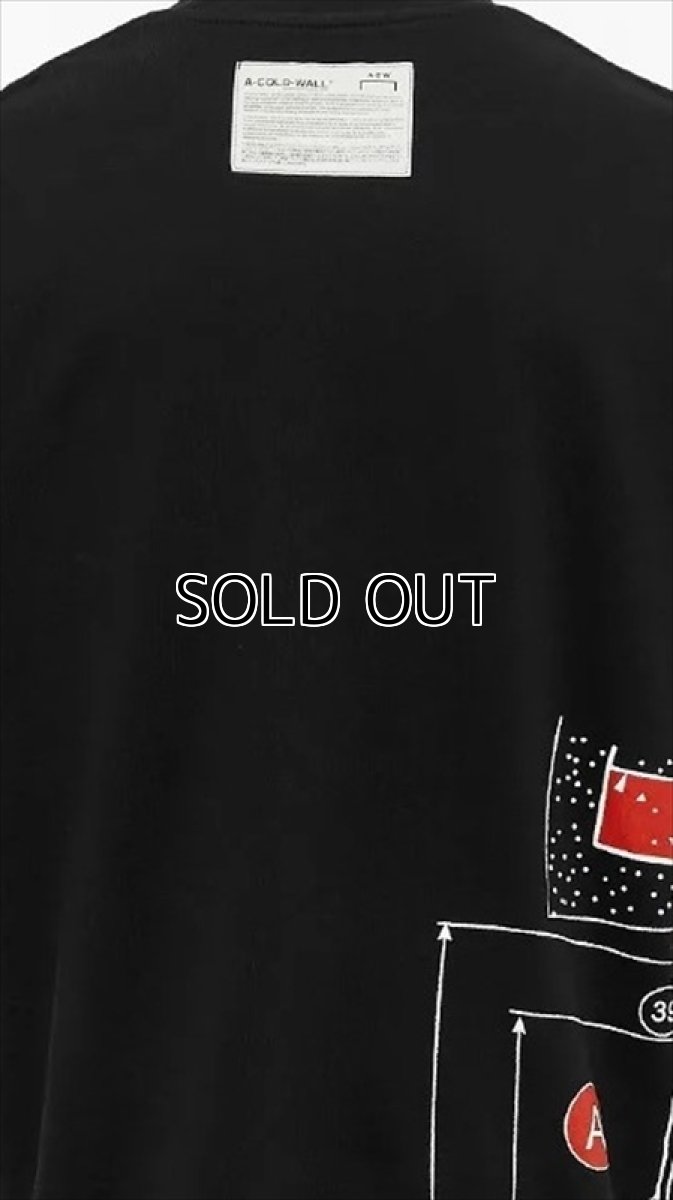 画像2: A-COLD-WALL* Blueprint T-Shirt (Tシャツ) (2)