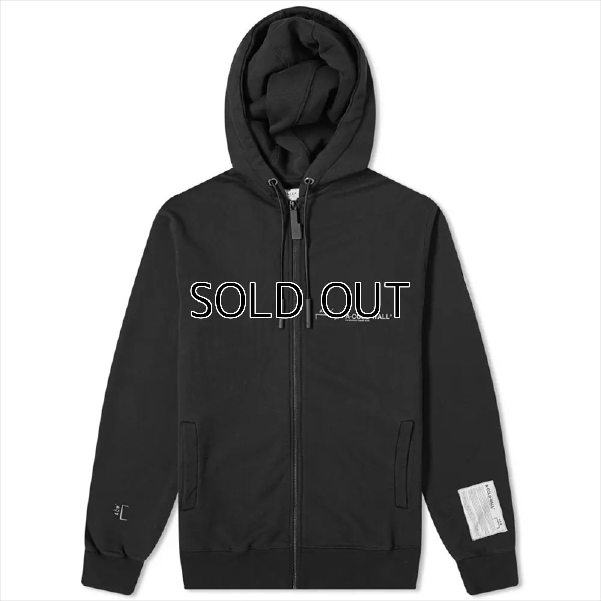 画像1: A-COLD-WALL* Logo Zip Hoody (ジップパーカー) (1)