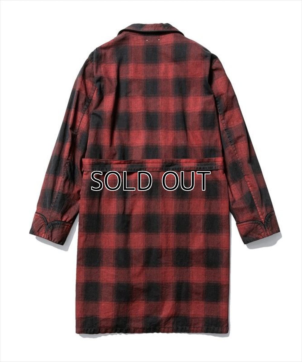 画像5: MINEDENIM Black Denim Check Gawn (デニムチェックガウン) (5)