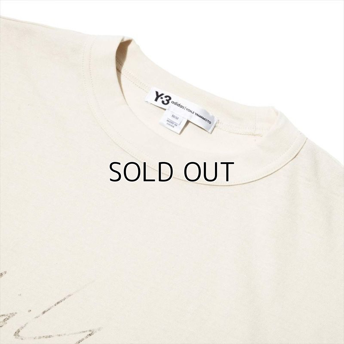画像2: Y-3 Distressed Signature SS Tee  (2)
