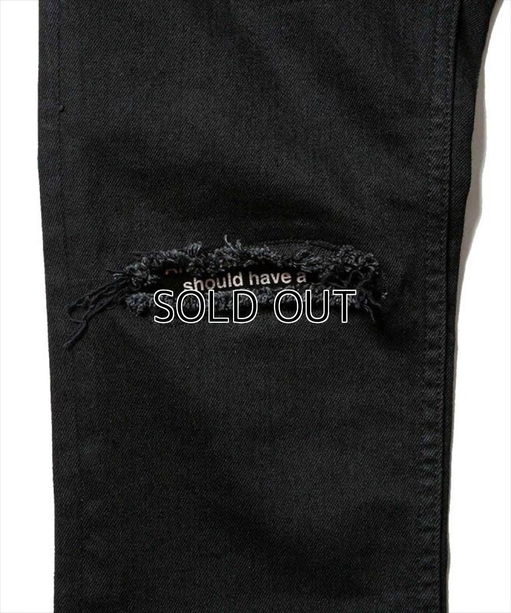 画像3: MINEDENIM DMG&MSG S.Slim STR 5pocket OWS (スーパースリムジーンズ) (3)