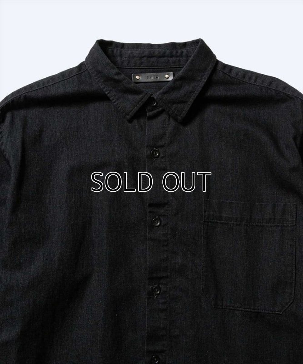 画像2: MINEDENIM DB Crashed Layered SH (レイヤードシャツ) (2)