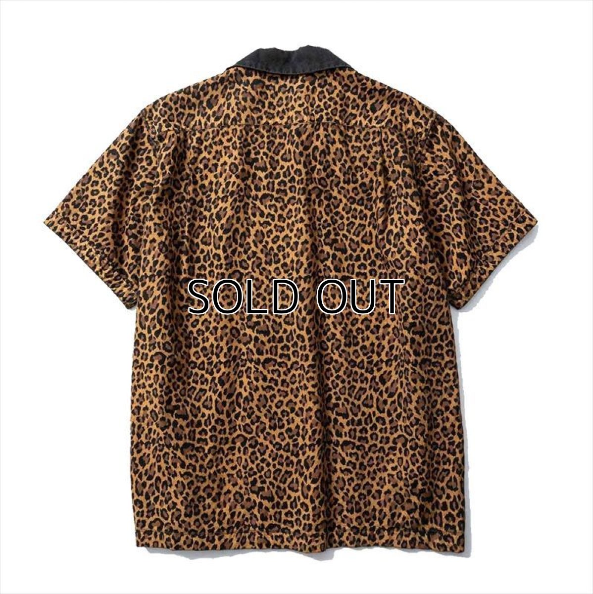 画像4: MINEDENIM Leopard S/S Open Collar SH (レオパードシャツ) (4)