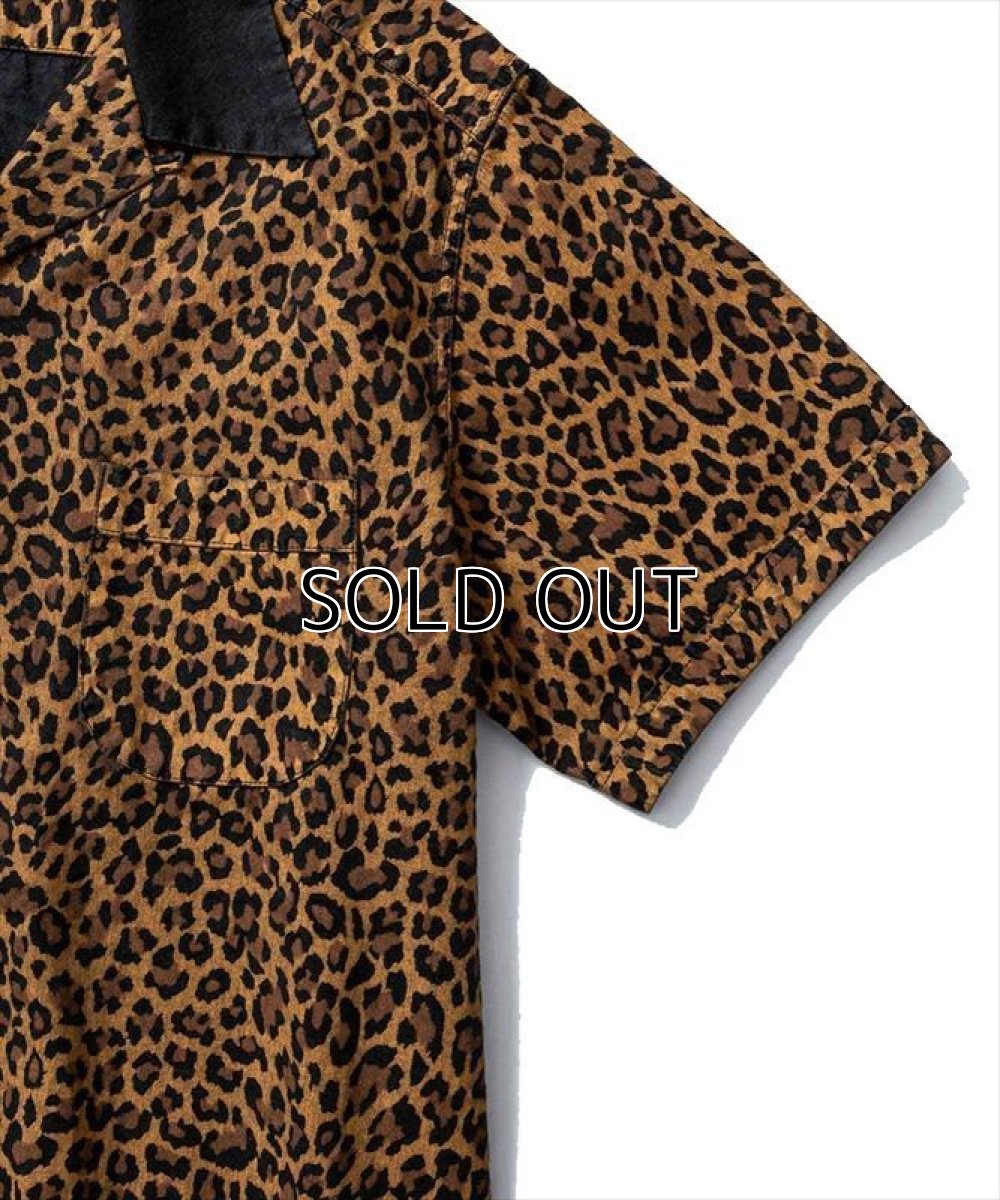 画像3: MINEDENIM Leopard S/S Open Collar SH (レオパードシャツ) (3)