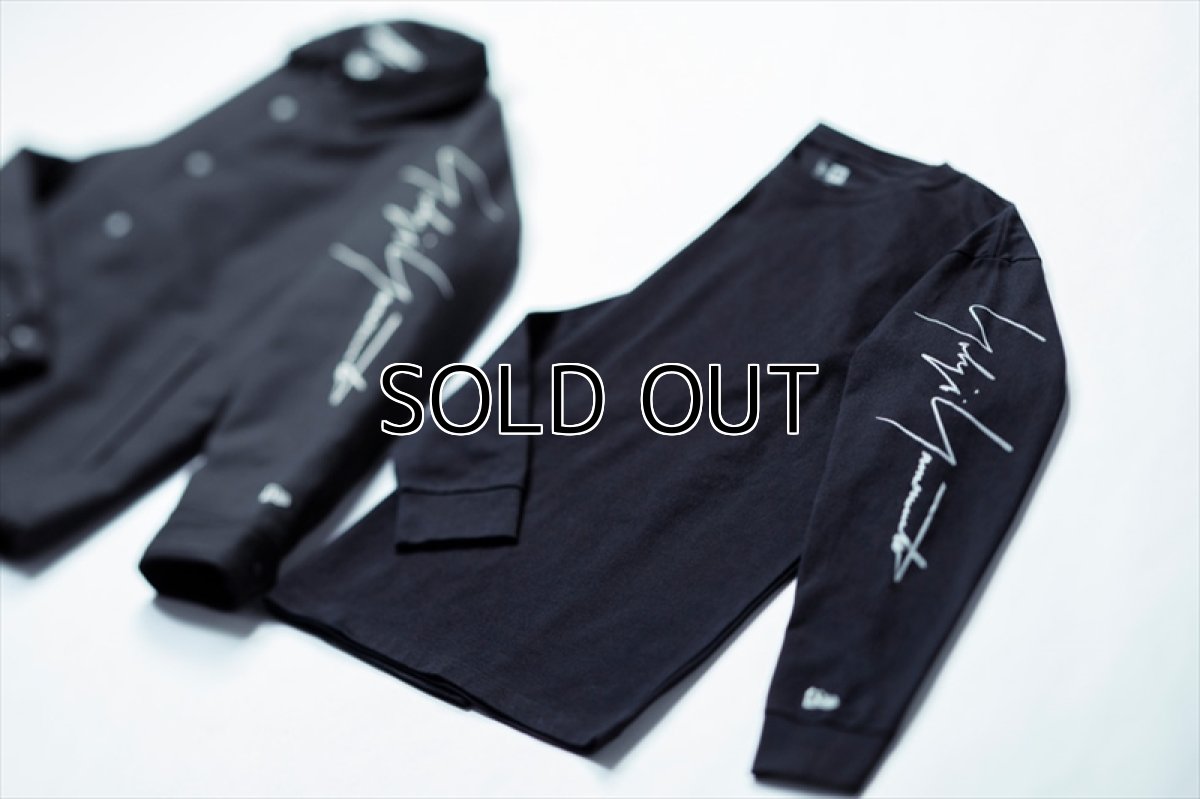 画像4: YOHJI YAMAMOTO x NEW ERA L/S T-shirt 2020SS Signature Logo (4)