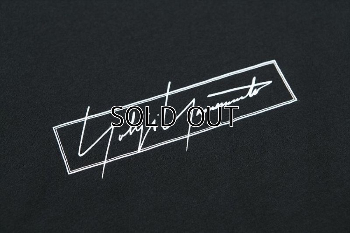 画像3: YOHJI YAMAMOTO x NEW ERA T-shirt 2020SS Square Signature Logo (3)