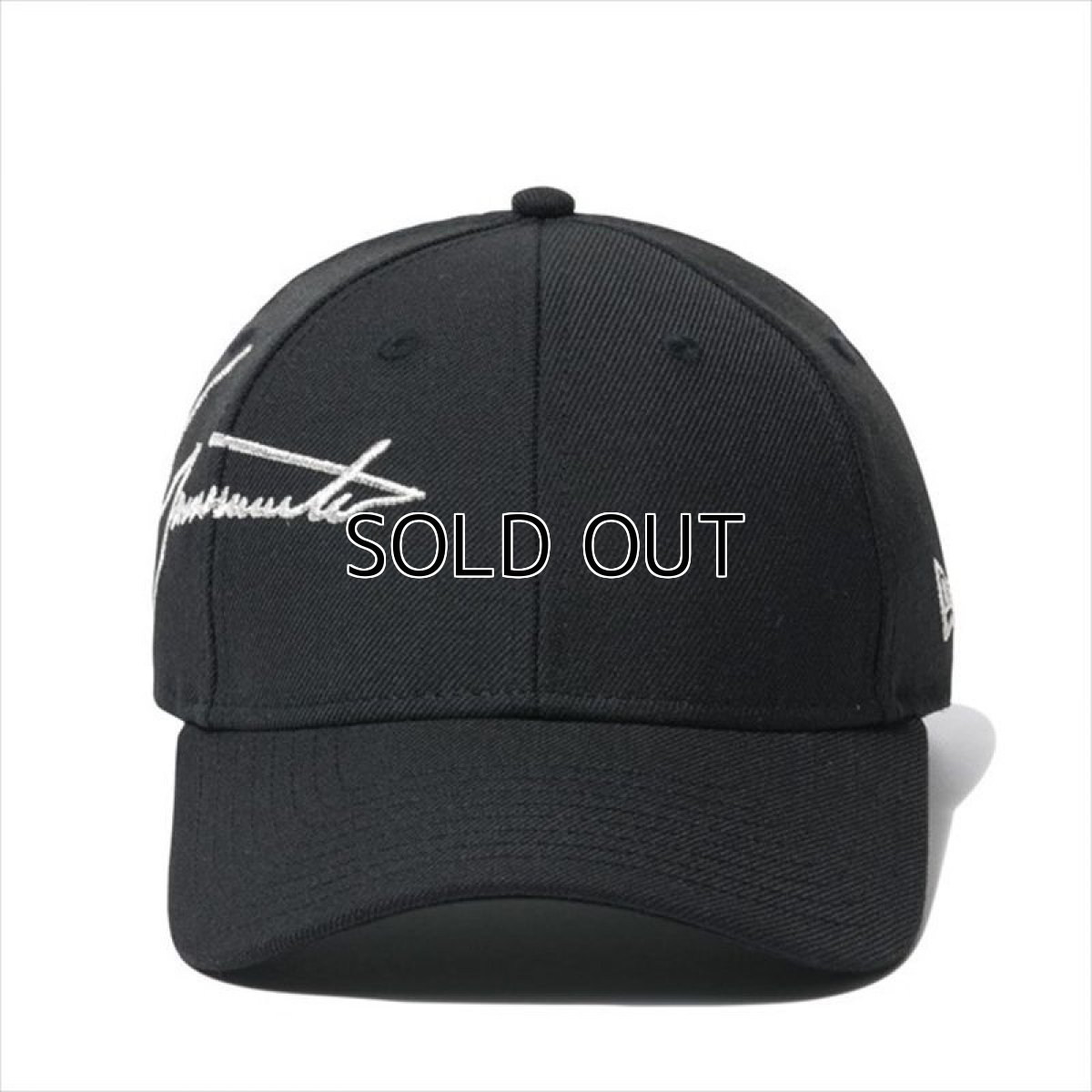 画像2: YOHJI YAMAMOTO x NEW ERA 9FORTY Cap 2020SS Signature Logo Right Side (2)