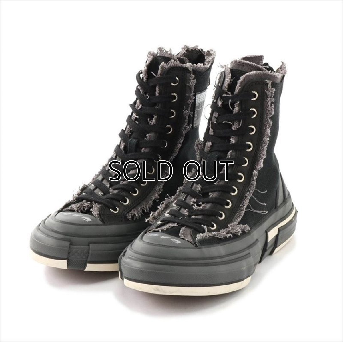 画像1: YOHJI YAMAMOTO x VESSEL High Top Sneaker (1)