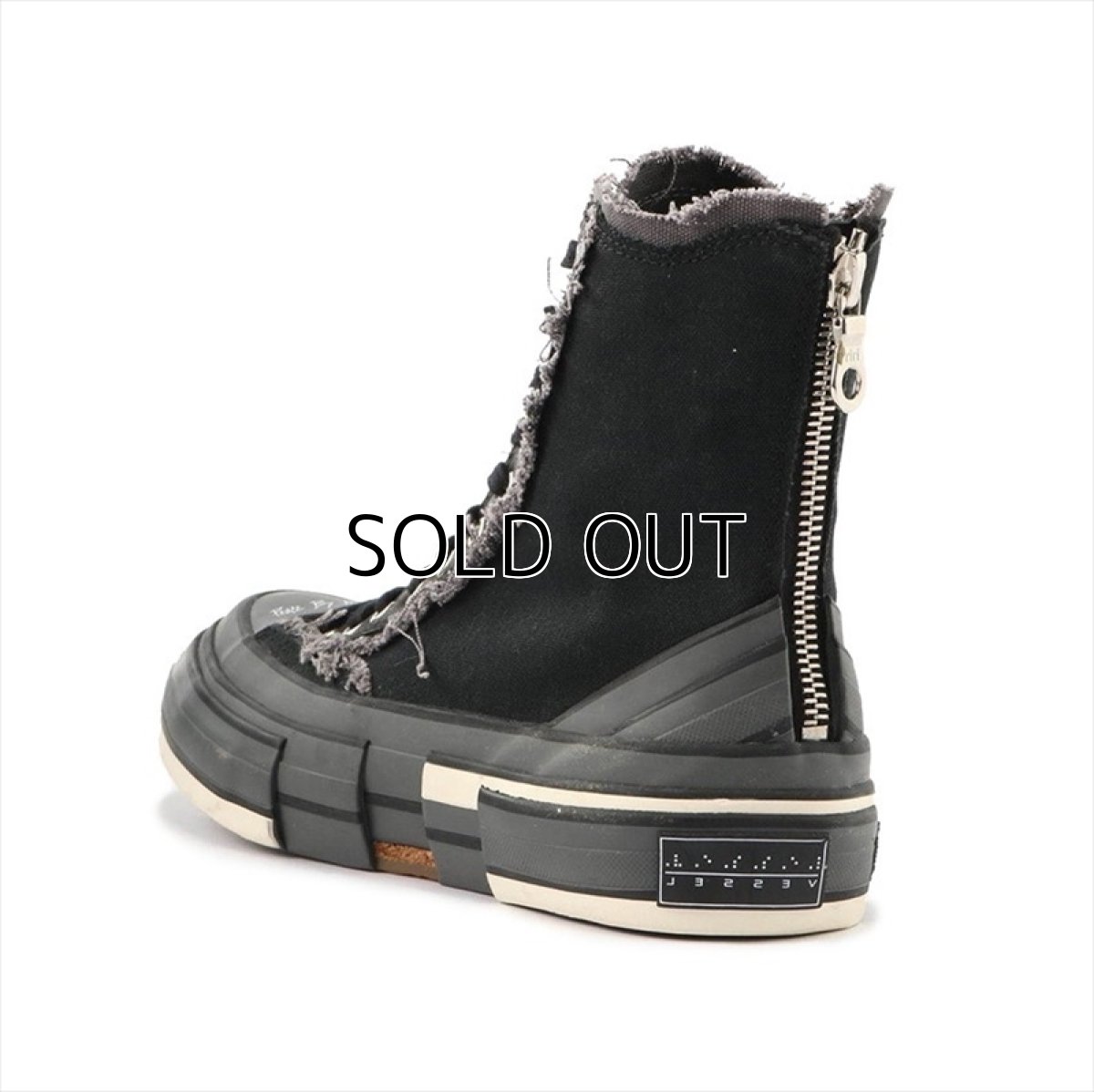 画像3: YOHJI YAMAMOTO x VESSEL High Top Sneaker (3)