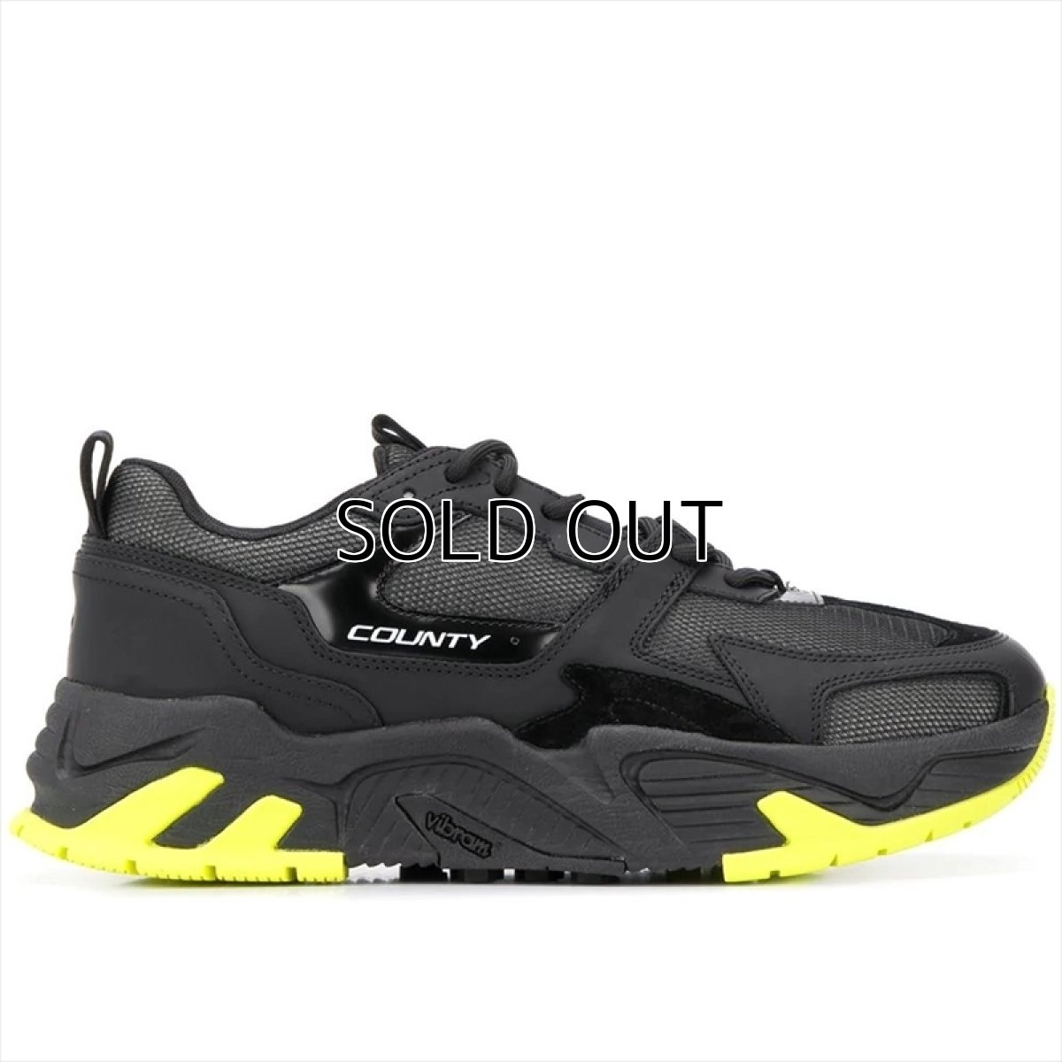 画像2: MARCELO BURLON Leather Mesh C-Run 3000 (スニーカー) (2)