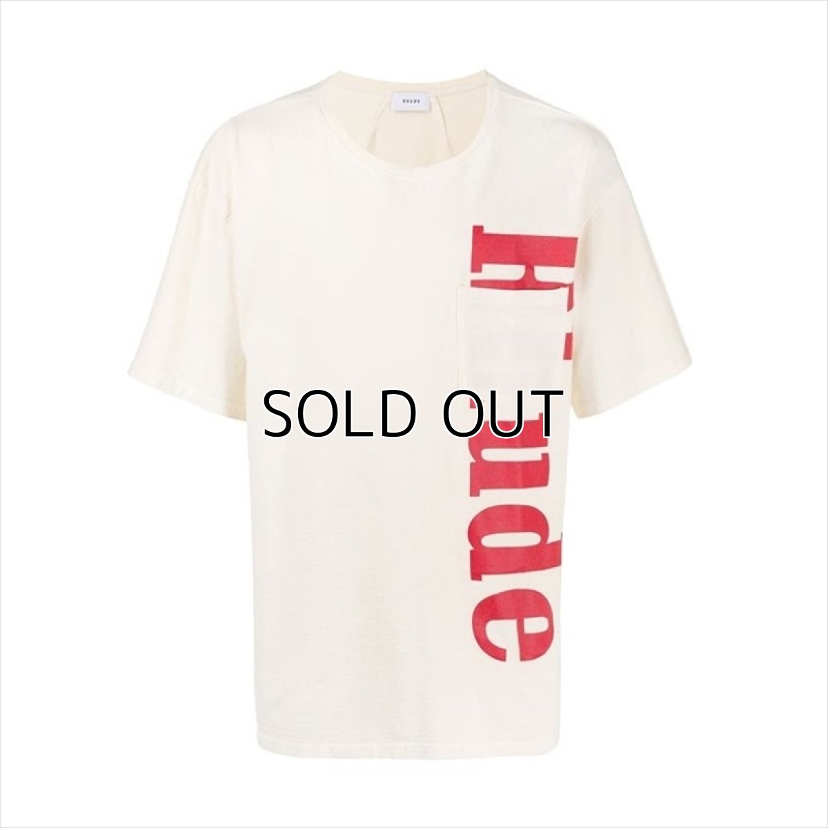 画像1: RHUDE Pocket Logo Tee (Tシャツ) (1)