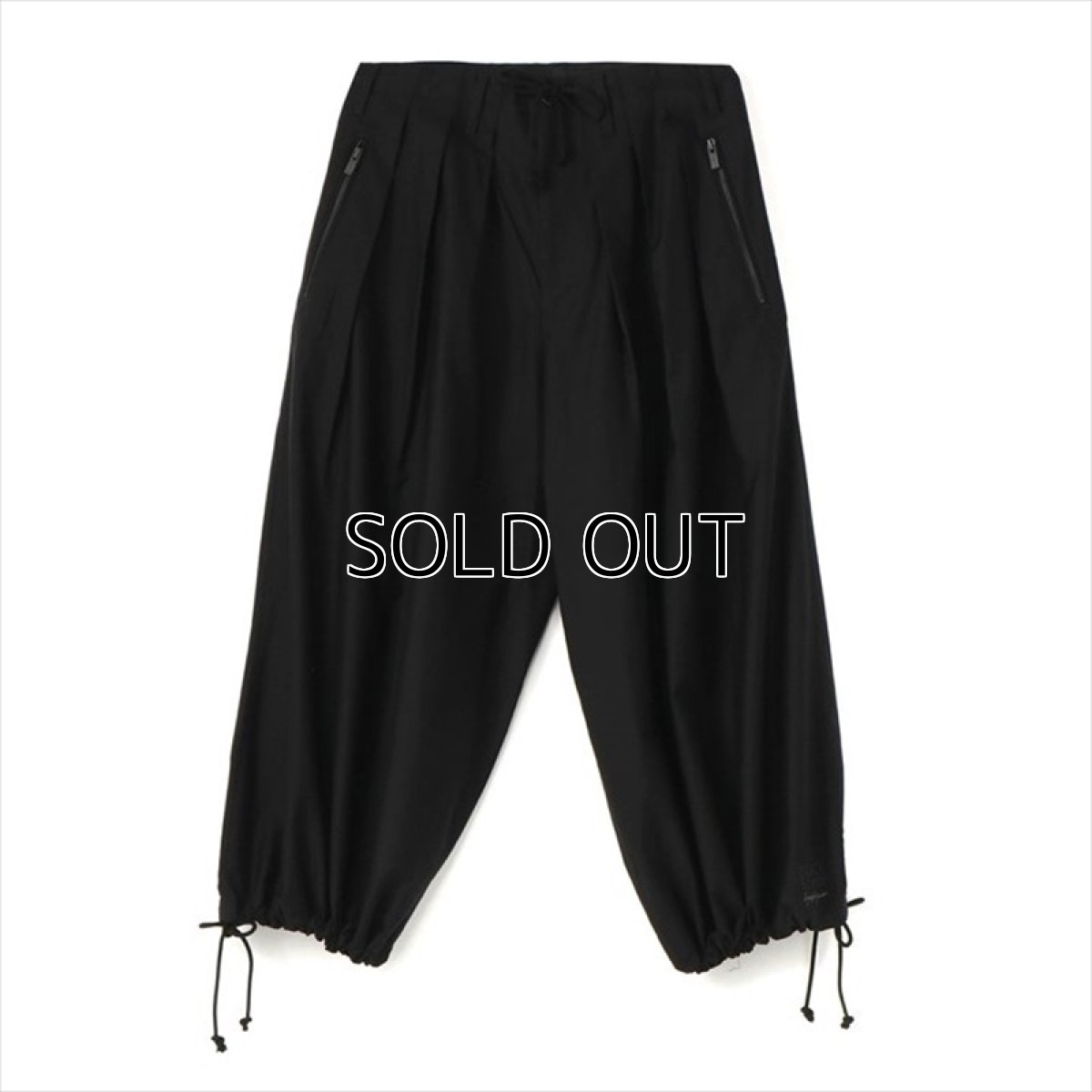 画像1: YOHJI YAMAMOTO BLACK Scandal Basic Balloon Pants (1)