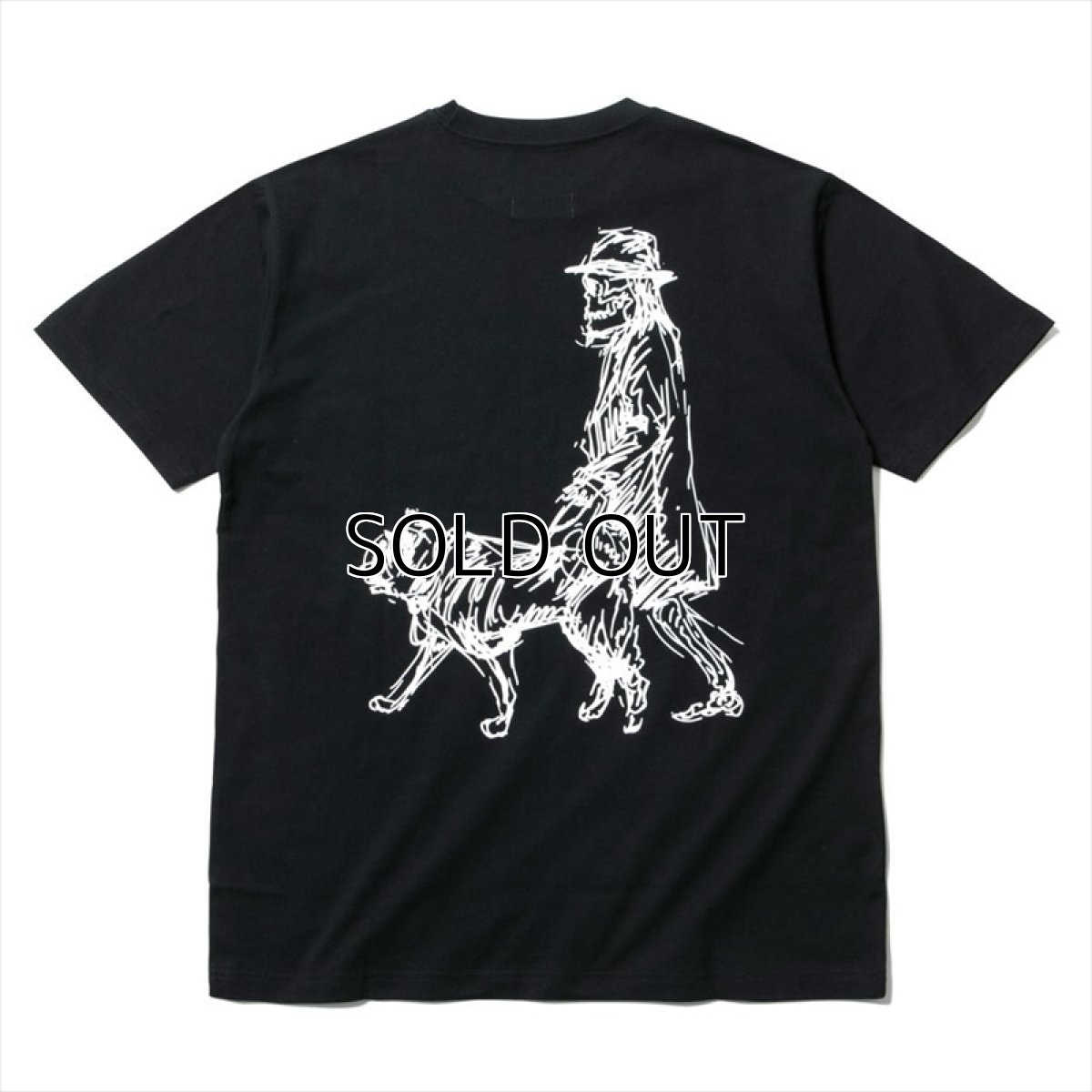 画像2: YOHJI YAMAMOTO x NEW ERA T-shirt 2020SS Walk Dog (2)