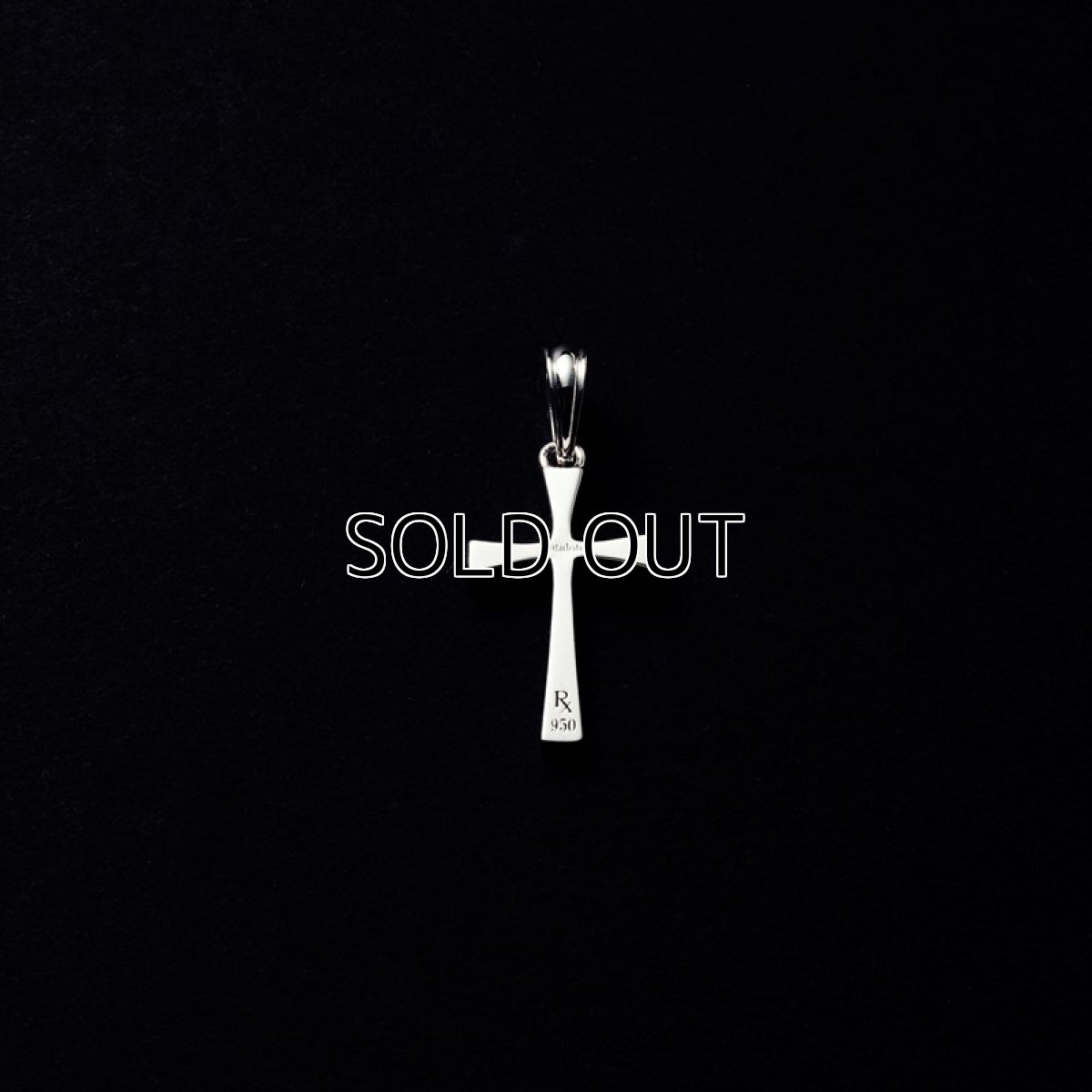 画像2: Antidote BUYERS CLUB Engraved Tiny Cross Pendant (2)